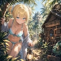 ヤシの林の奥でwakarase 2枚目