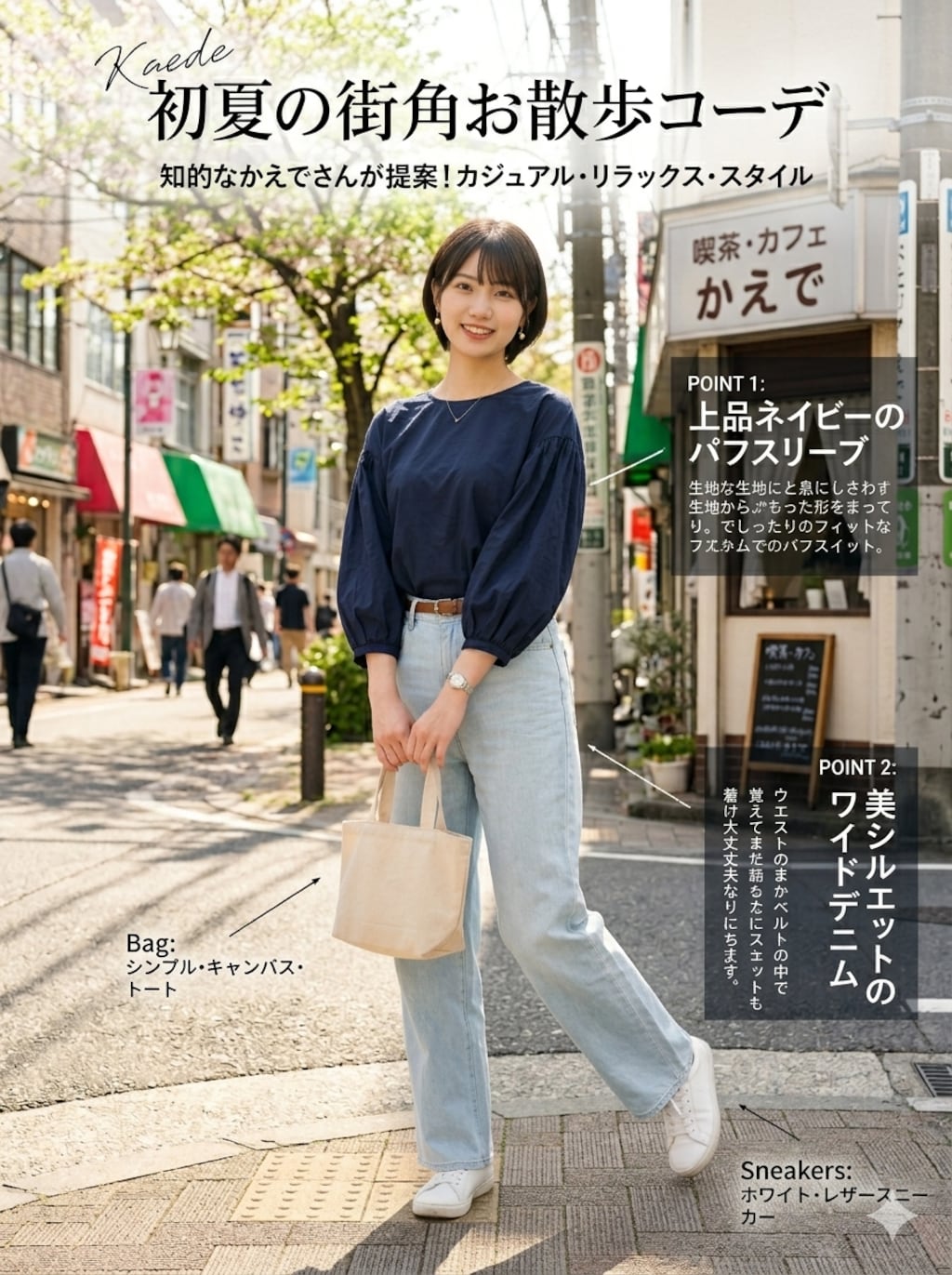 雑誌モデルなPuni-Palletの3人