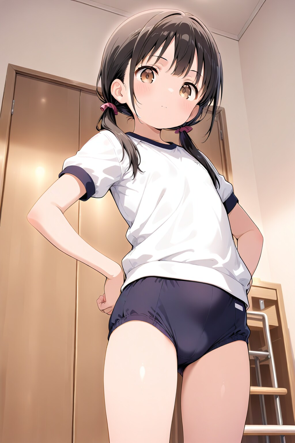 体操服美少女