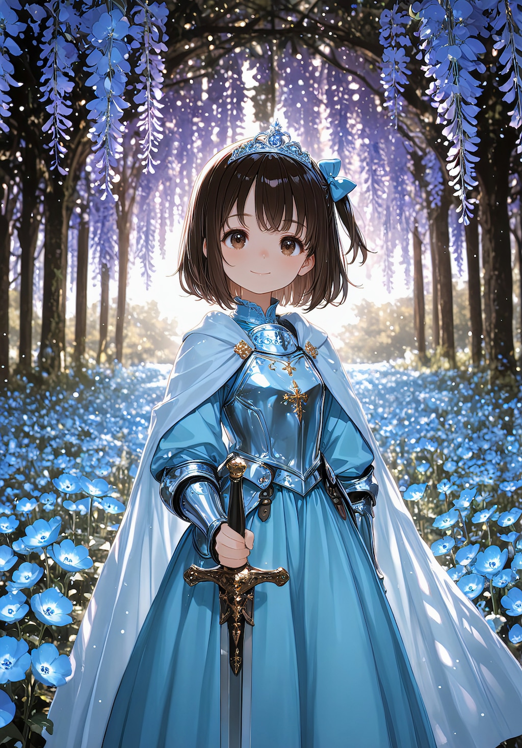 青花のちいさな姫騎士