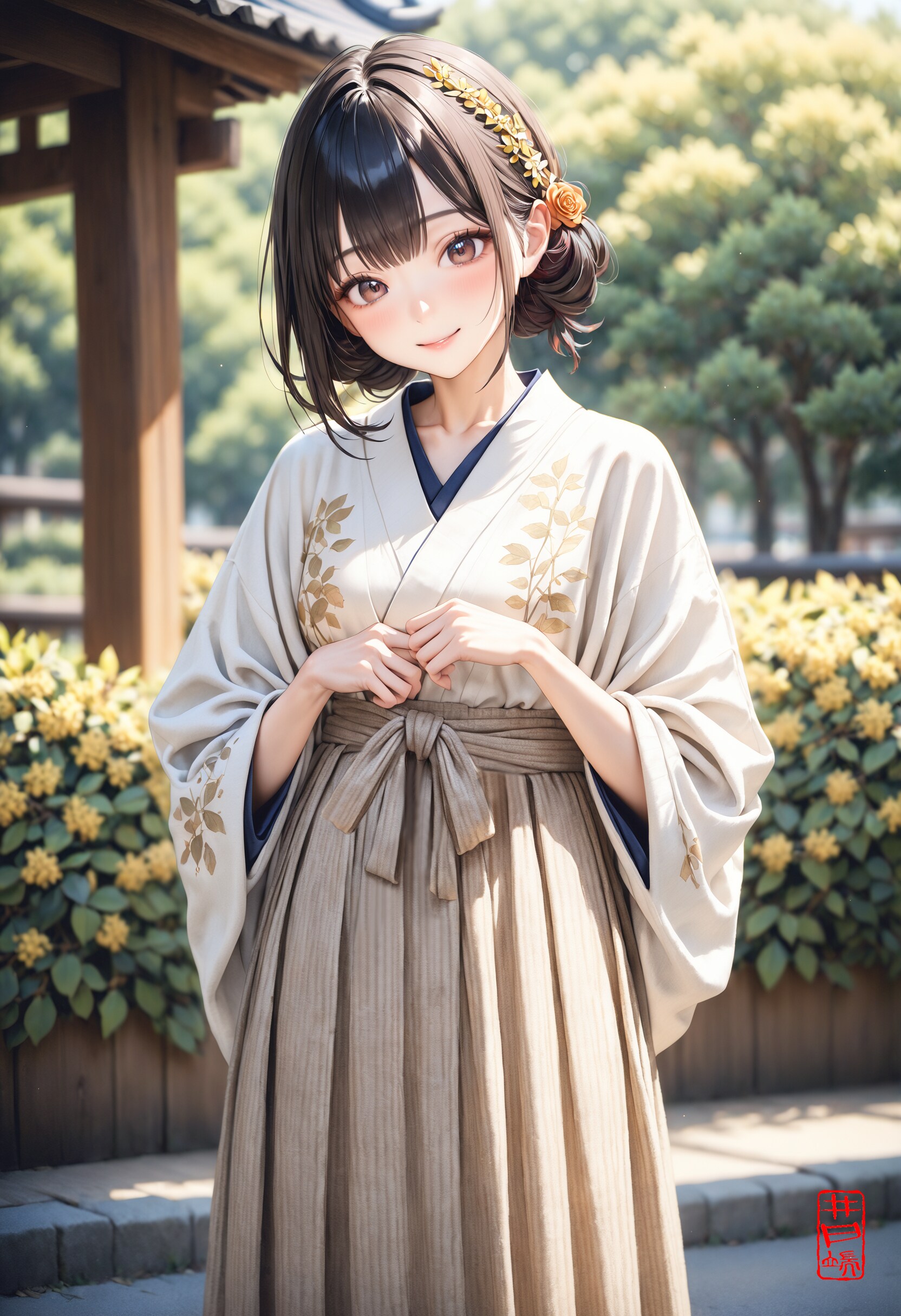 金曜日どすよ。さぁ、頑張って帰ってきてな。 | の人気AIイラスト・グラビア