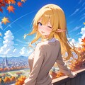 美人なエルフは秋を堪能中 2枚目