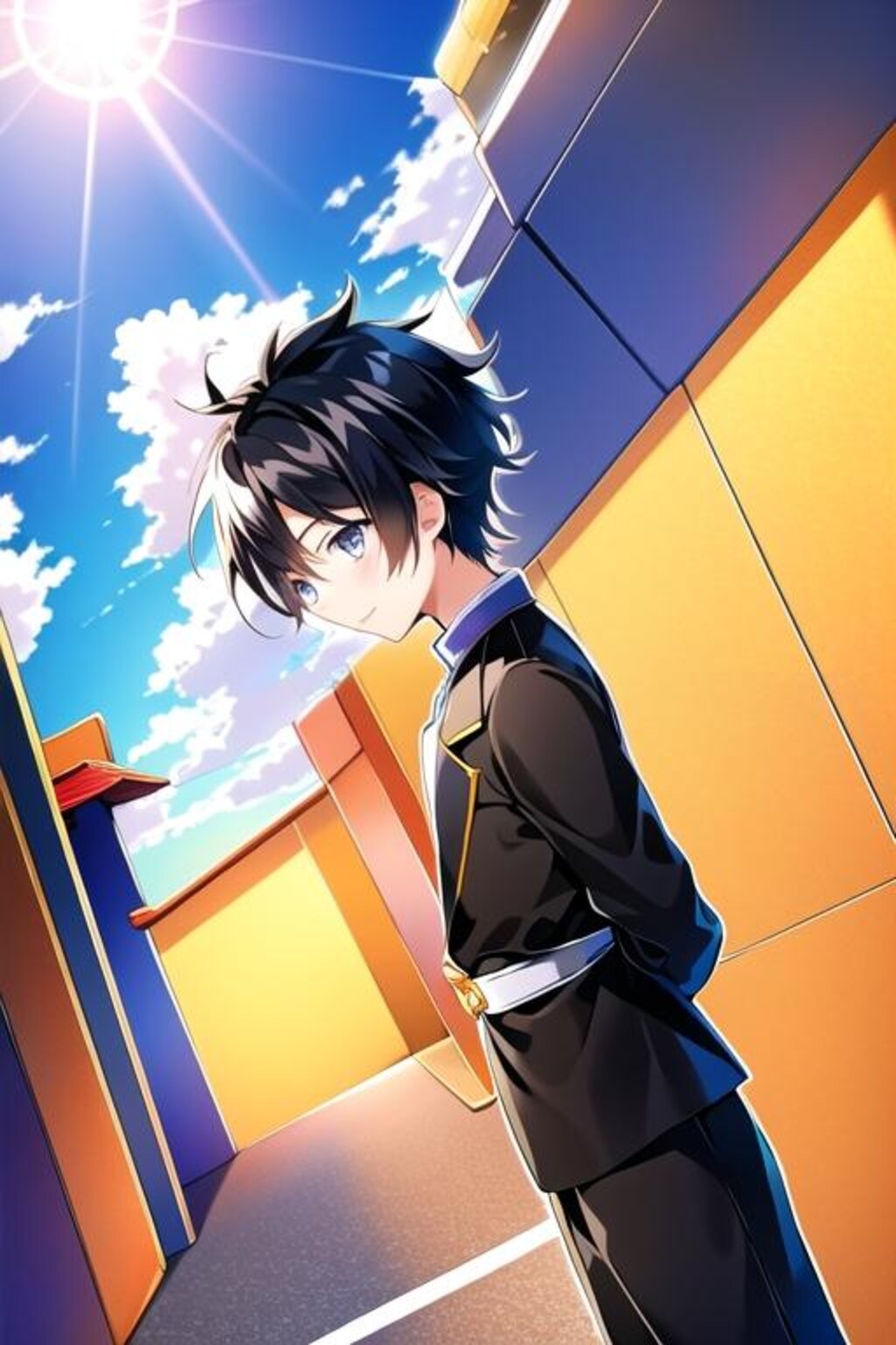 キミ、迷路に迷ったみたいだね、僕についてきて😊