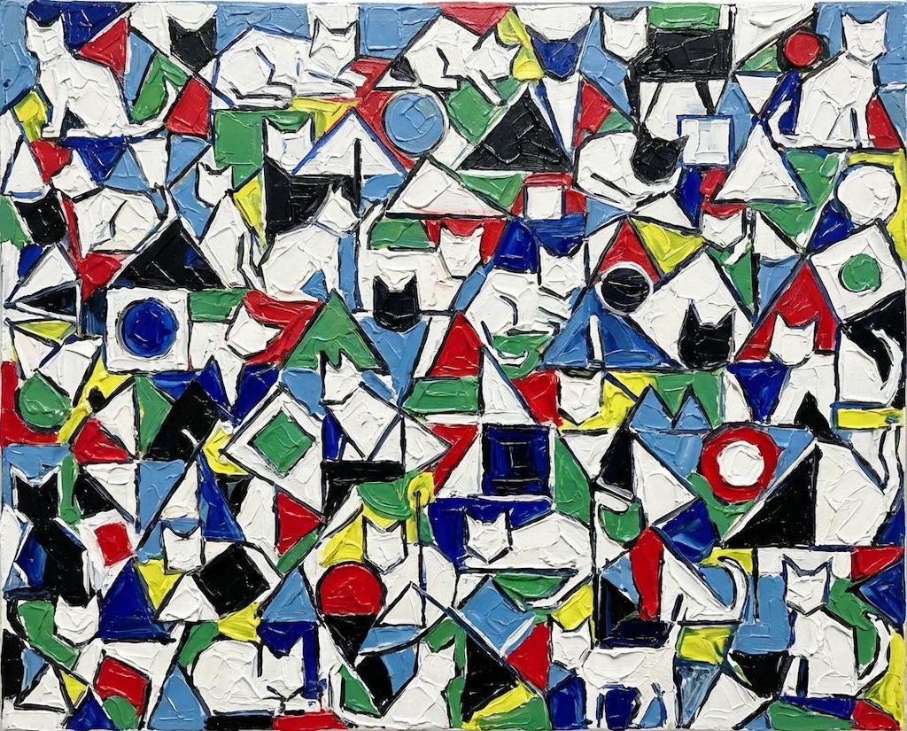 猫・アブストラクト