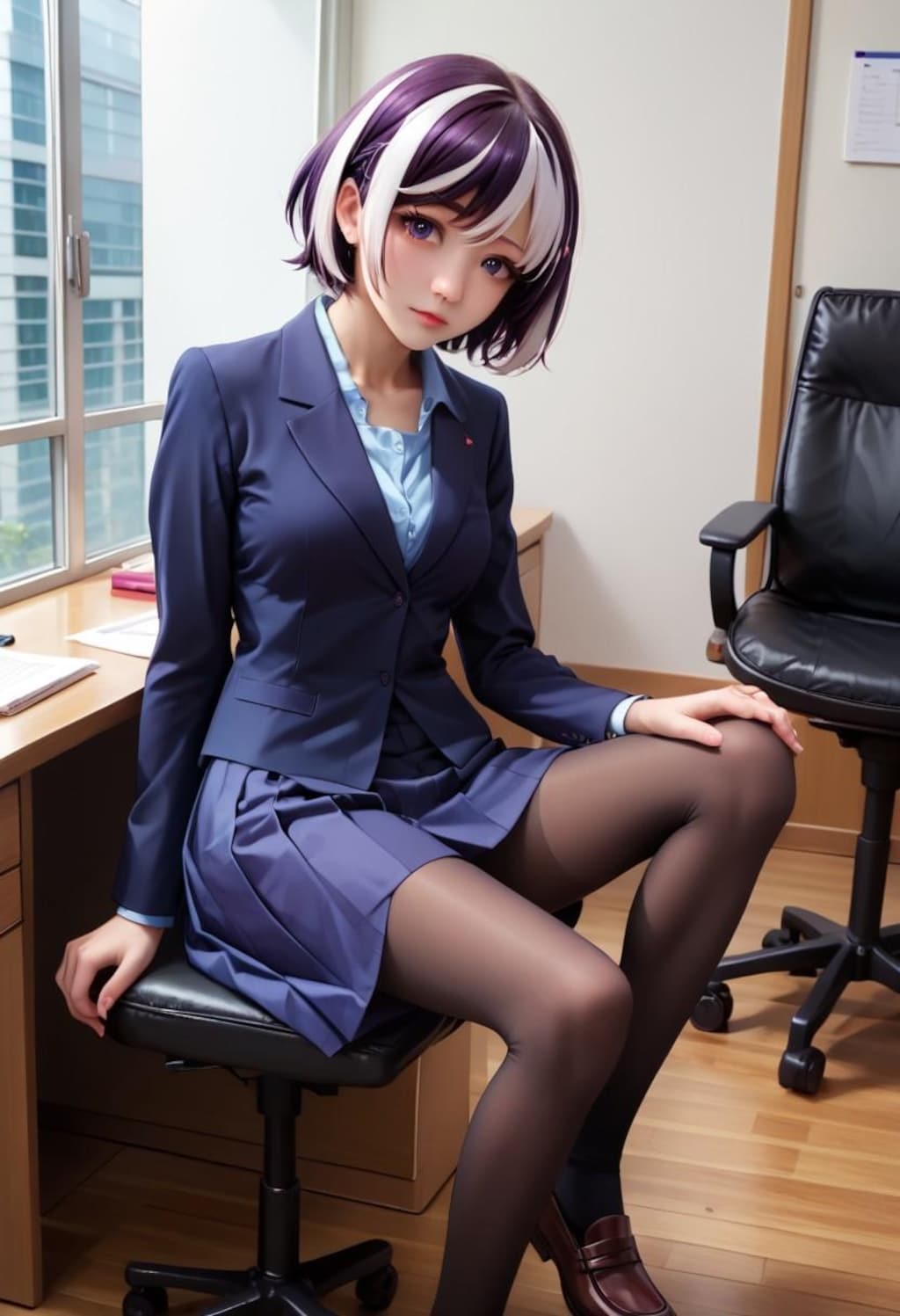 OL姿の羽川さん