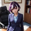 OL姿の羽川さん 3枚目