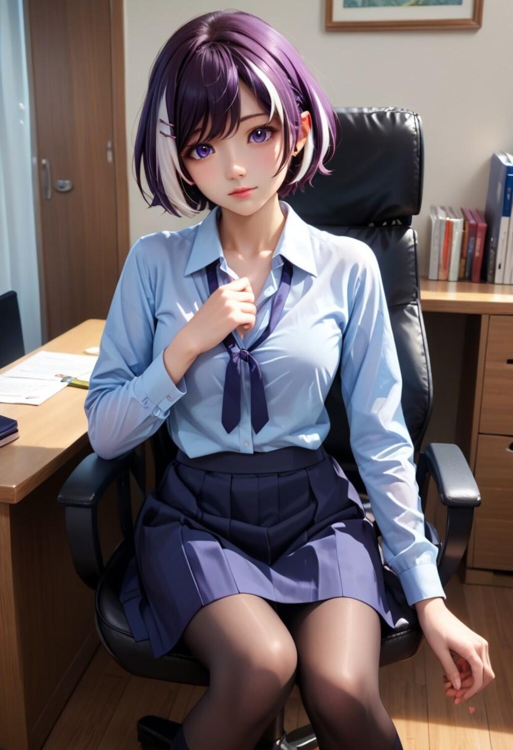 OL姿の羽川さん