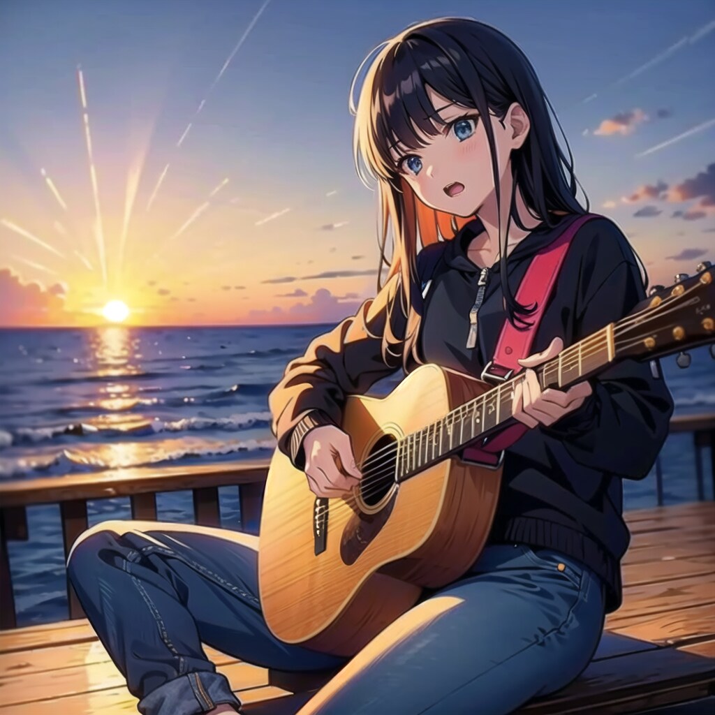 ギター少女高画質ver