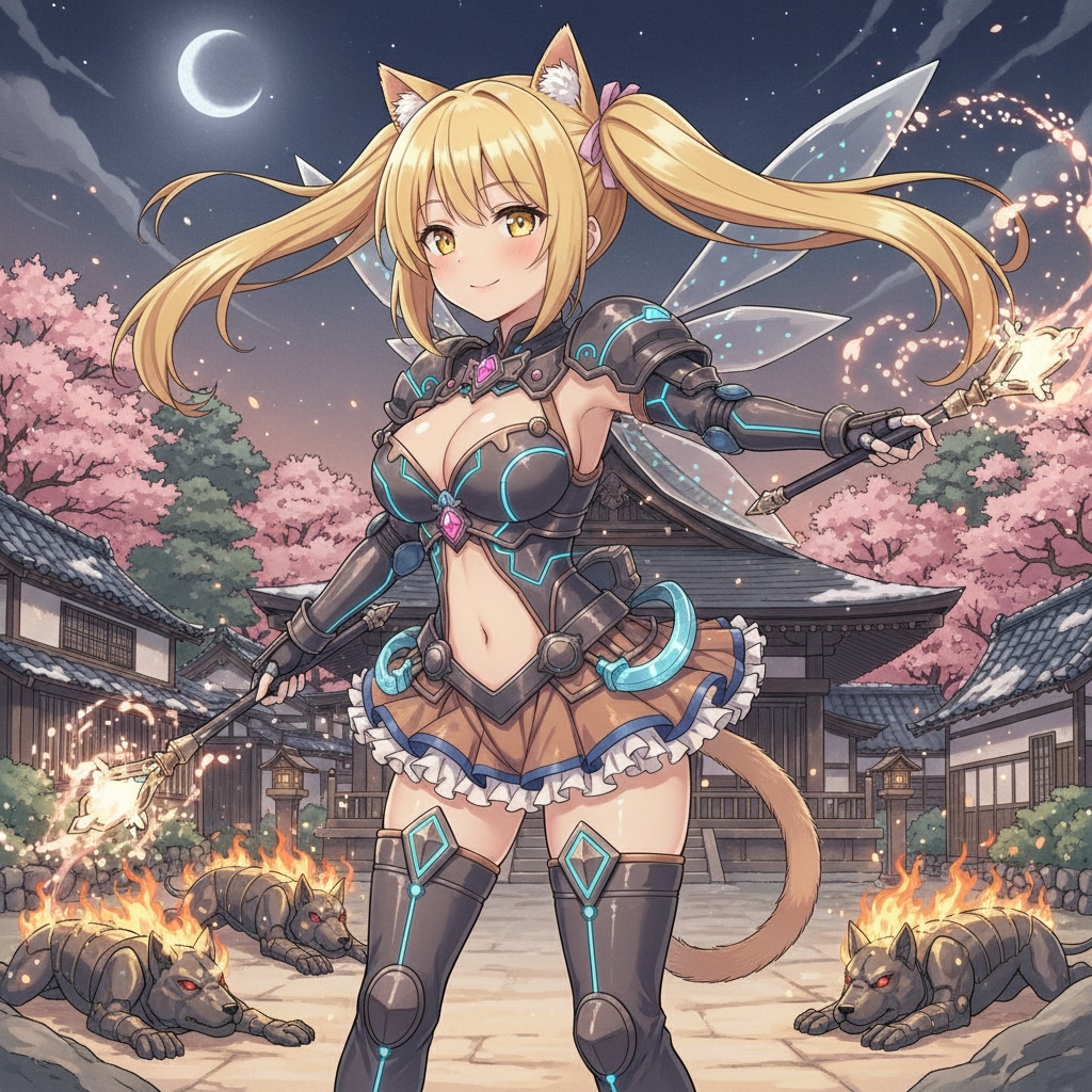 金ツイにゃん。戦う