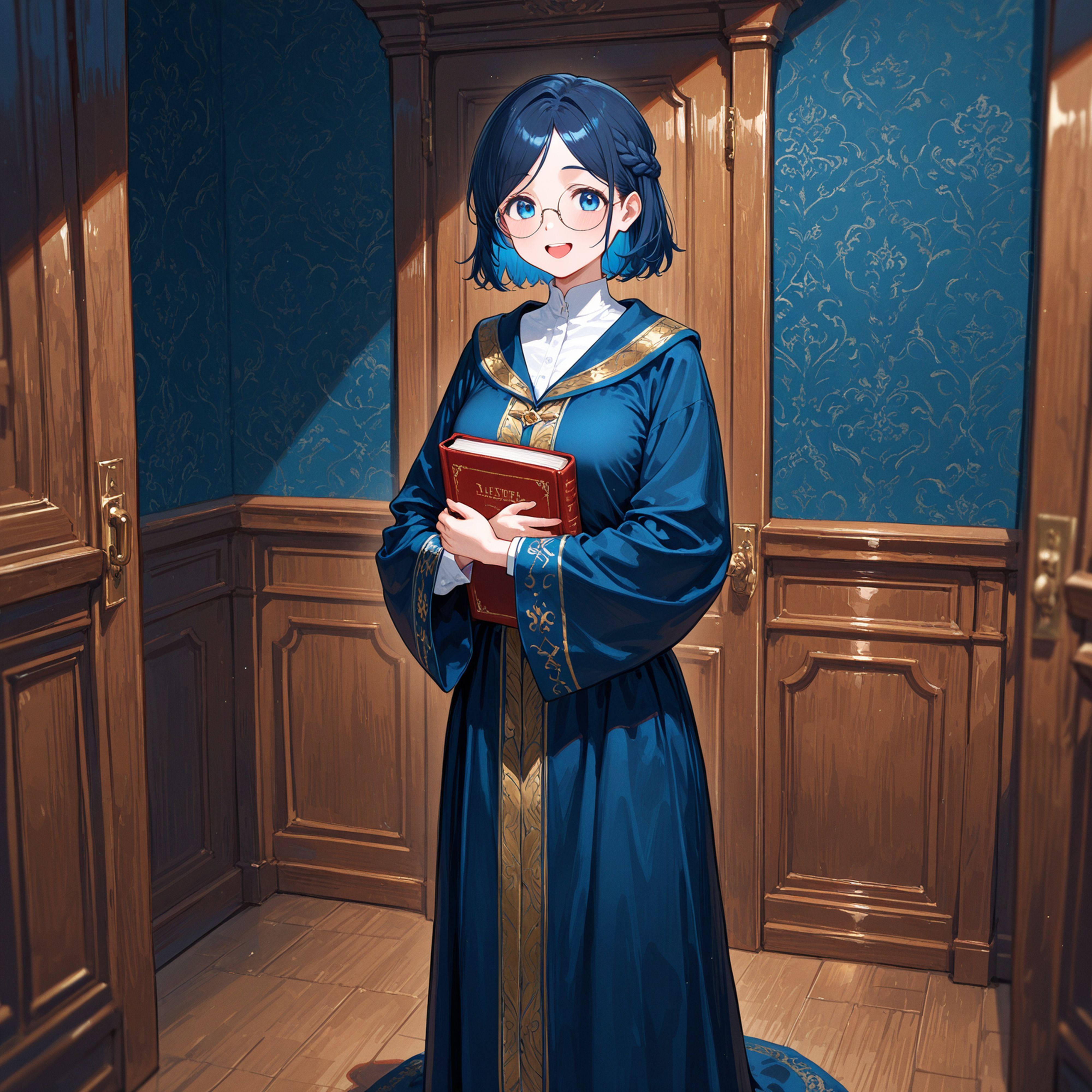 ふうこのパーフェクト利用規約教室（小法廷） | の人気AIイラスト・グラビア