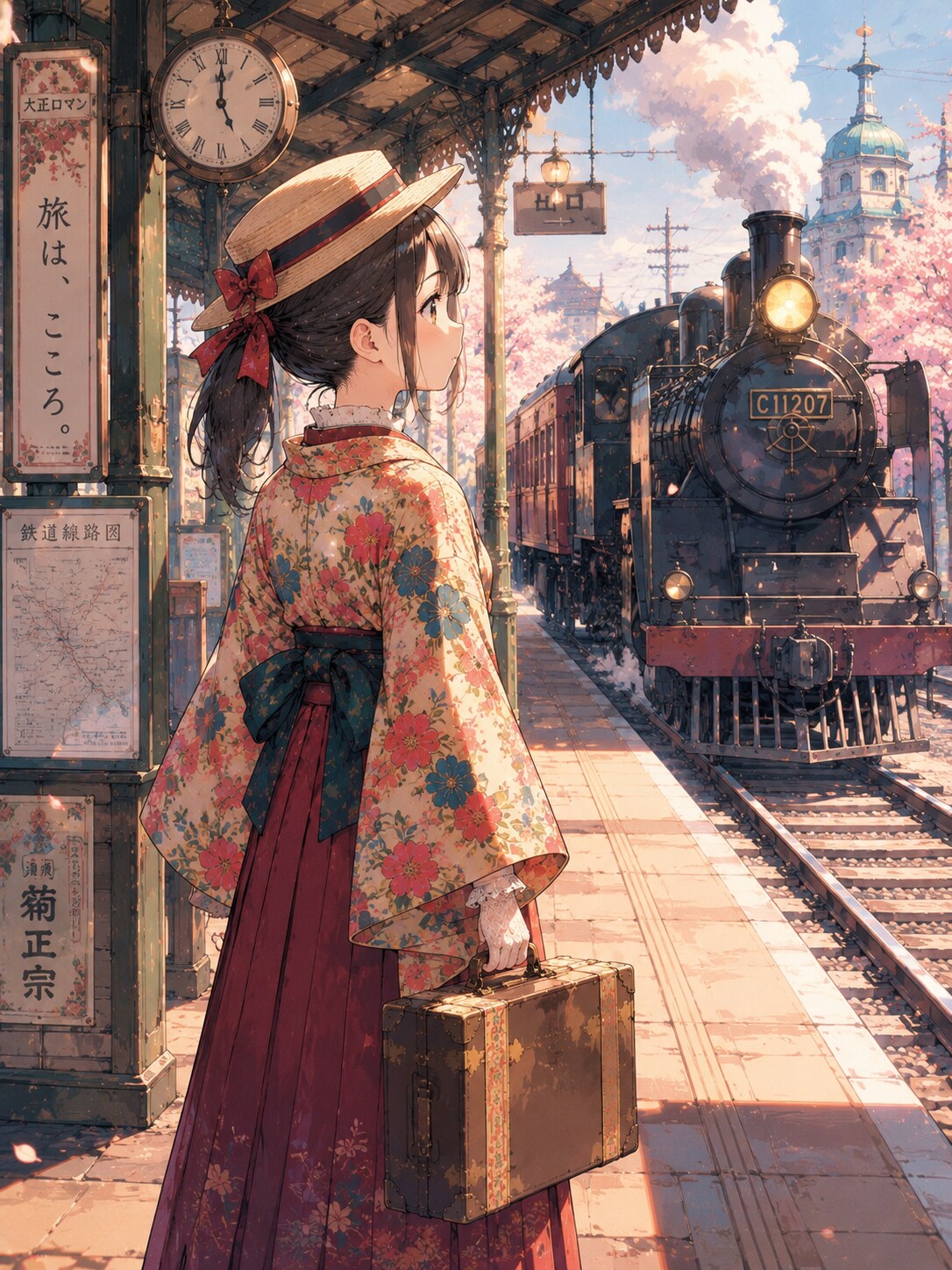 大正娘 | の人気AIイラスト・グラビア