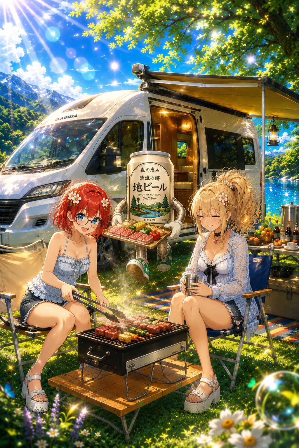 夏空キャンプ日和！～森の地ビールがお手伝い♪～
