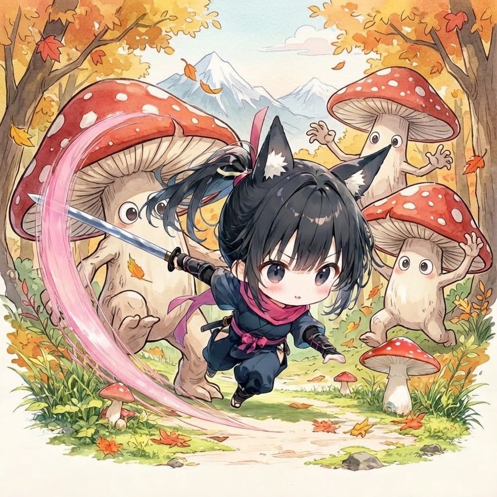 迫り来るキノコ | の人気AIイラスト・グラビア