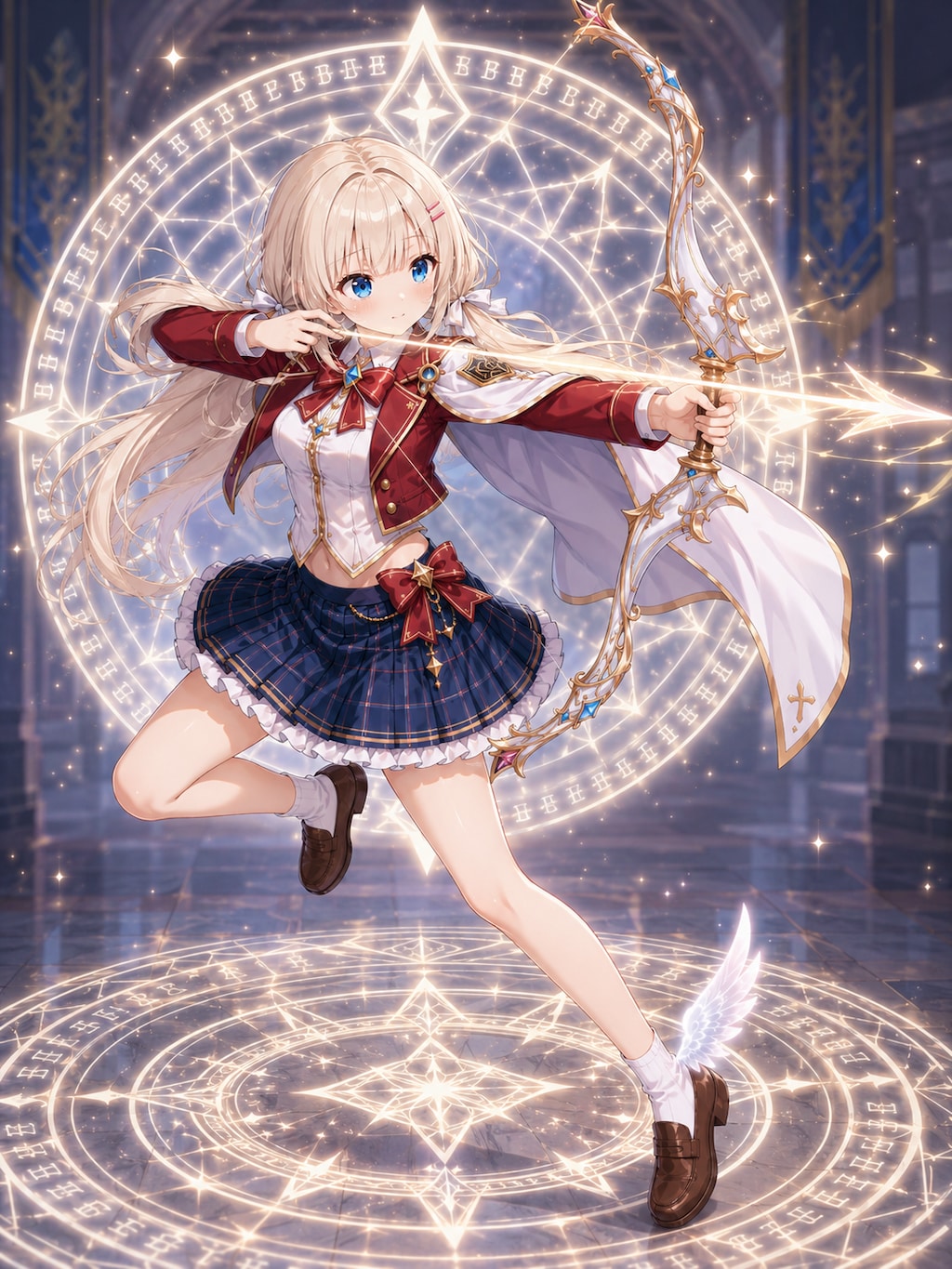 魔法少女の朝は早い…