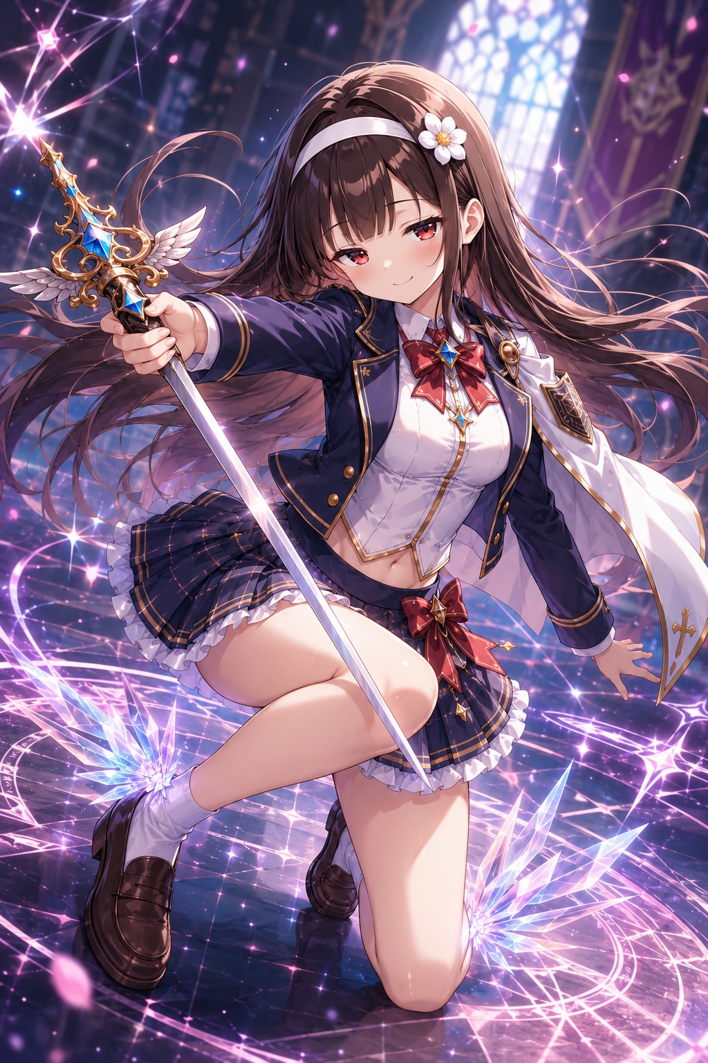 魔法少女の朝は早い…