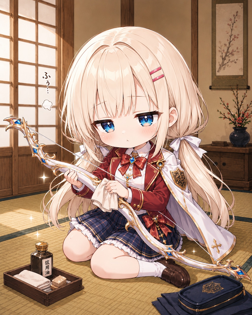 魔法少女の朝は早い…