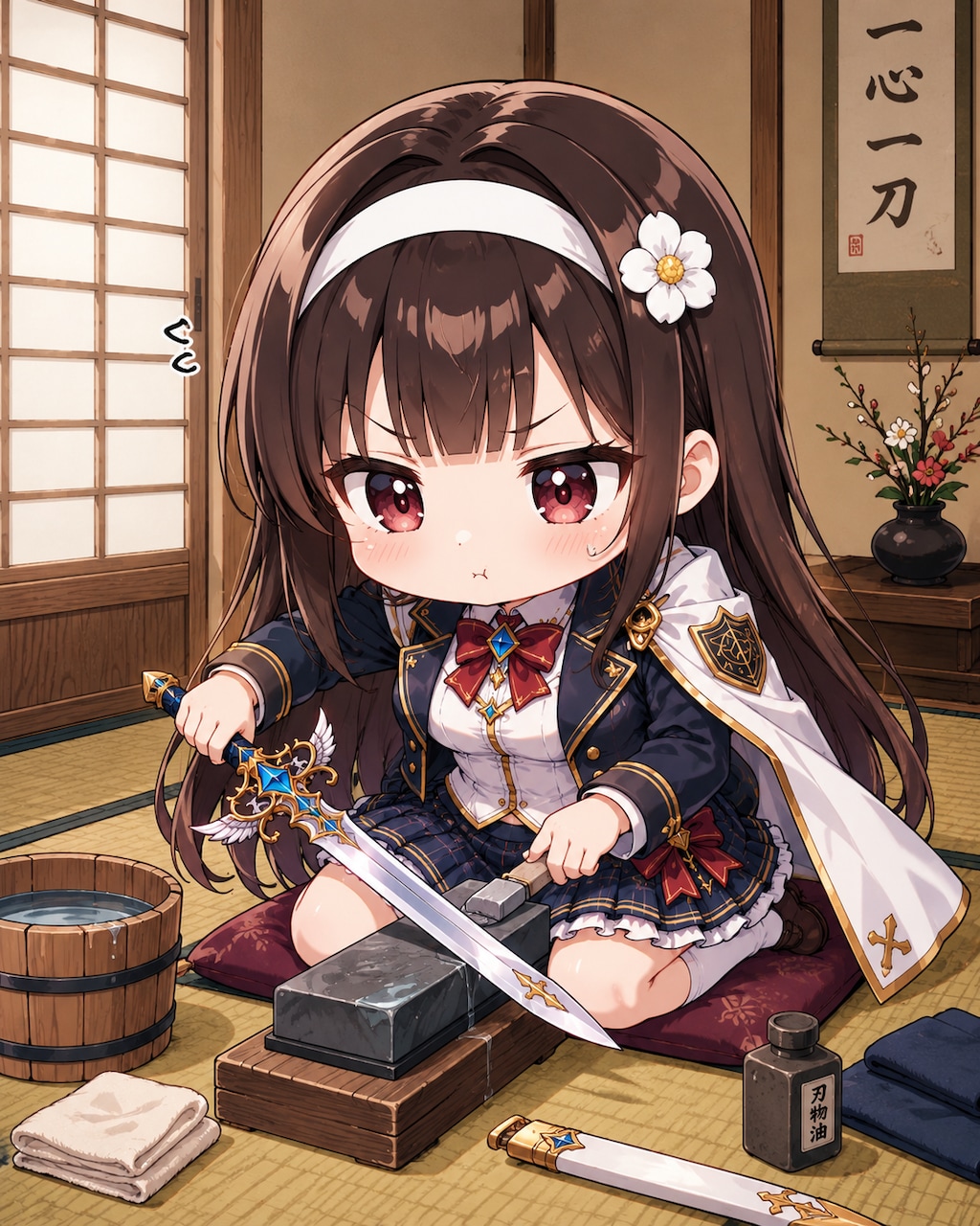 魔法少女の朝は早い…
