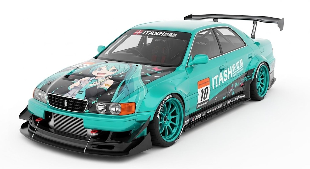 JZX100初音ミクレーシングカー