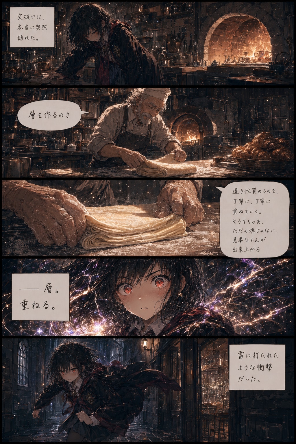 【漫画】奇跡の甘さに関する一考察、あるいは私が錬金術の単位を取るまで