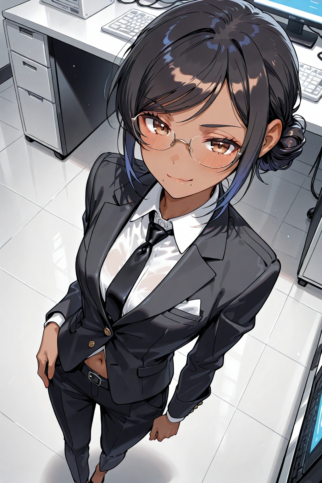 チラり