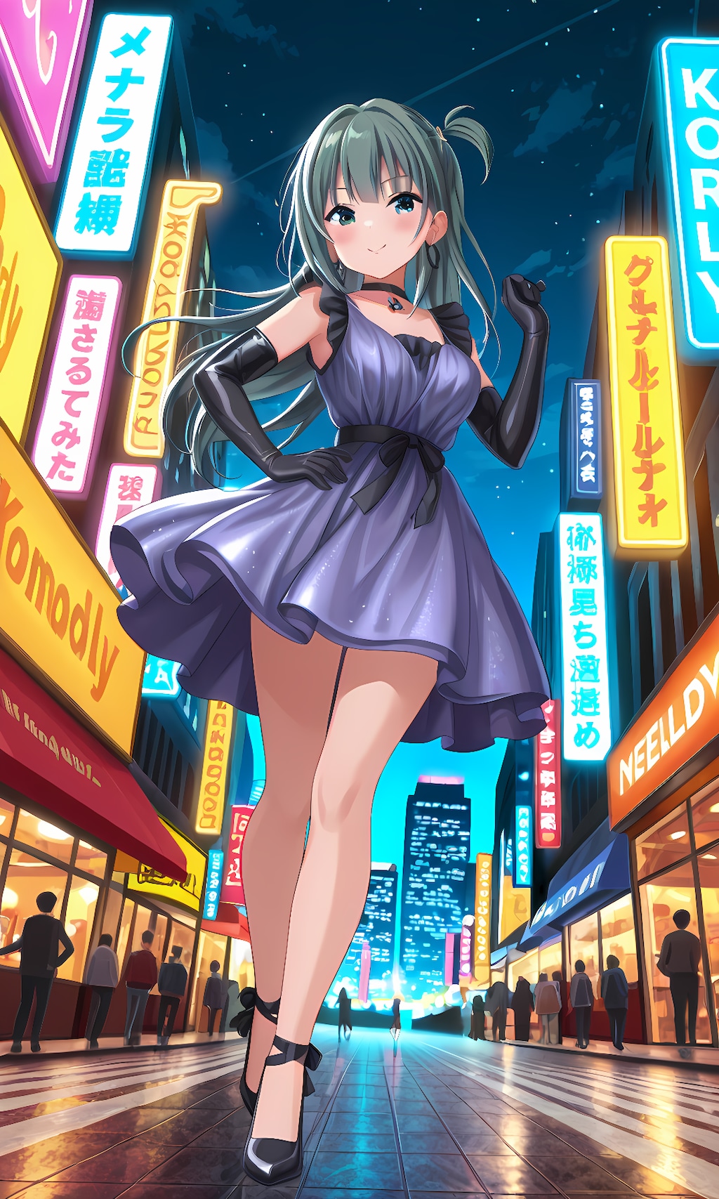 好きな推しキャラの1人、小美山愛ちゃん(IDOLY PRIDE)