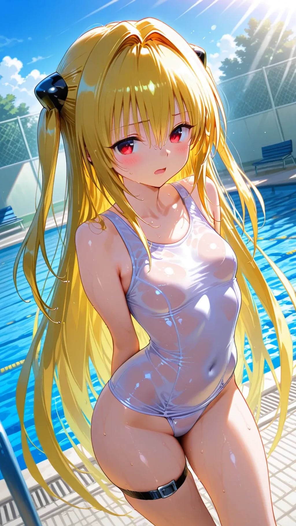 白スク水ヤミちゃん