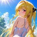 白スク水ヤミちゃん 7枚目