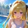 白スク水ヤミちゃん 3枚目
