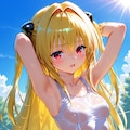白スク水ヤミちゃん 4枚目