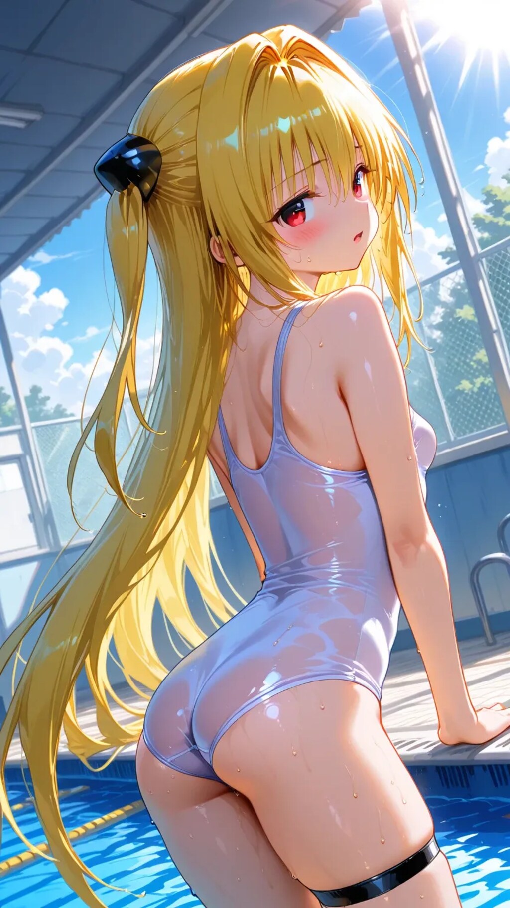 白スク水ヤミちゃん