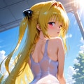 白スク水ヤミちゃん 6枚目