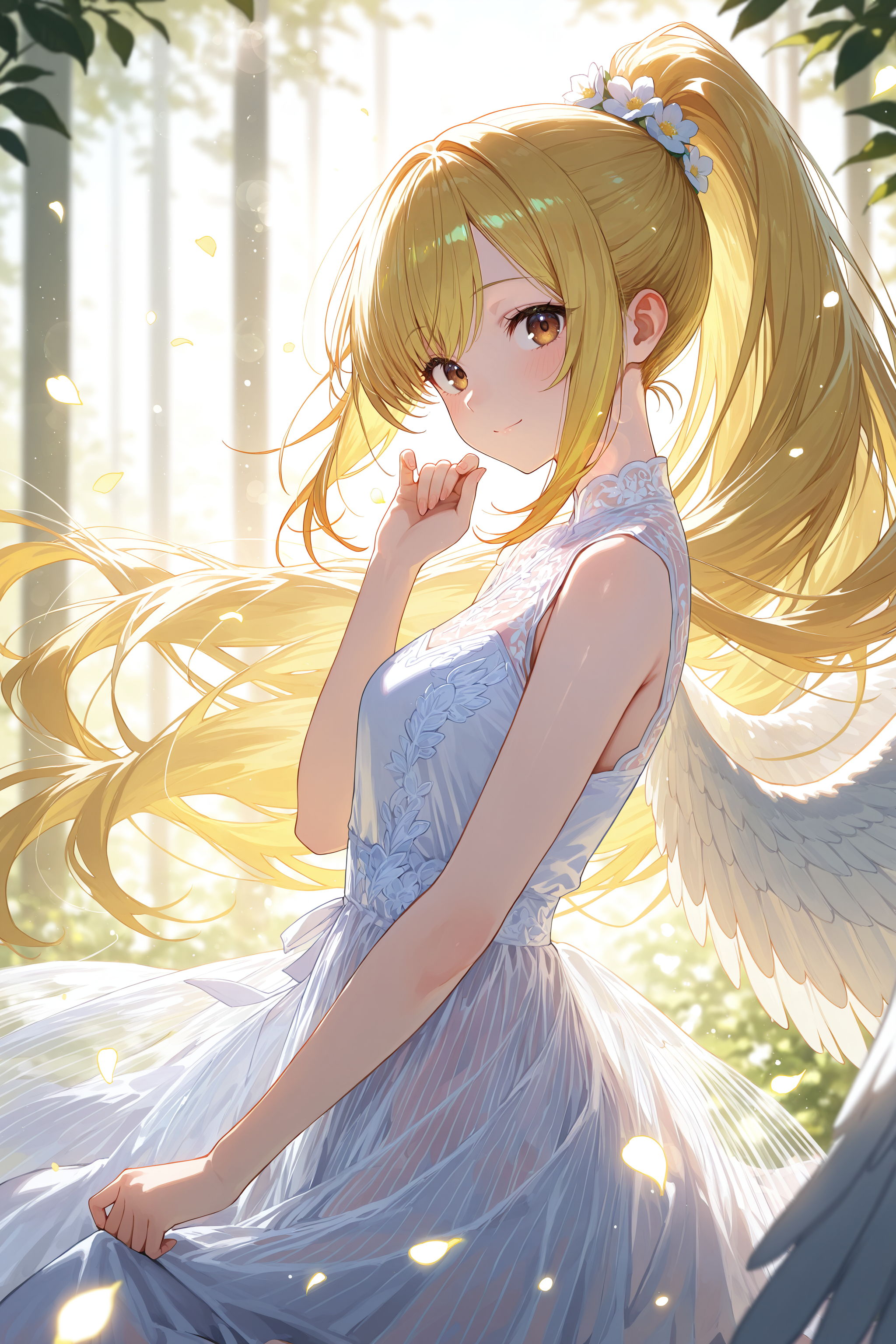 天使さん頑張ります