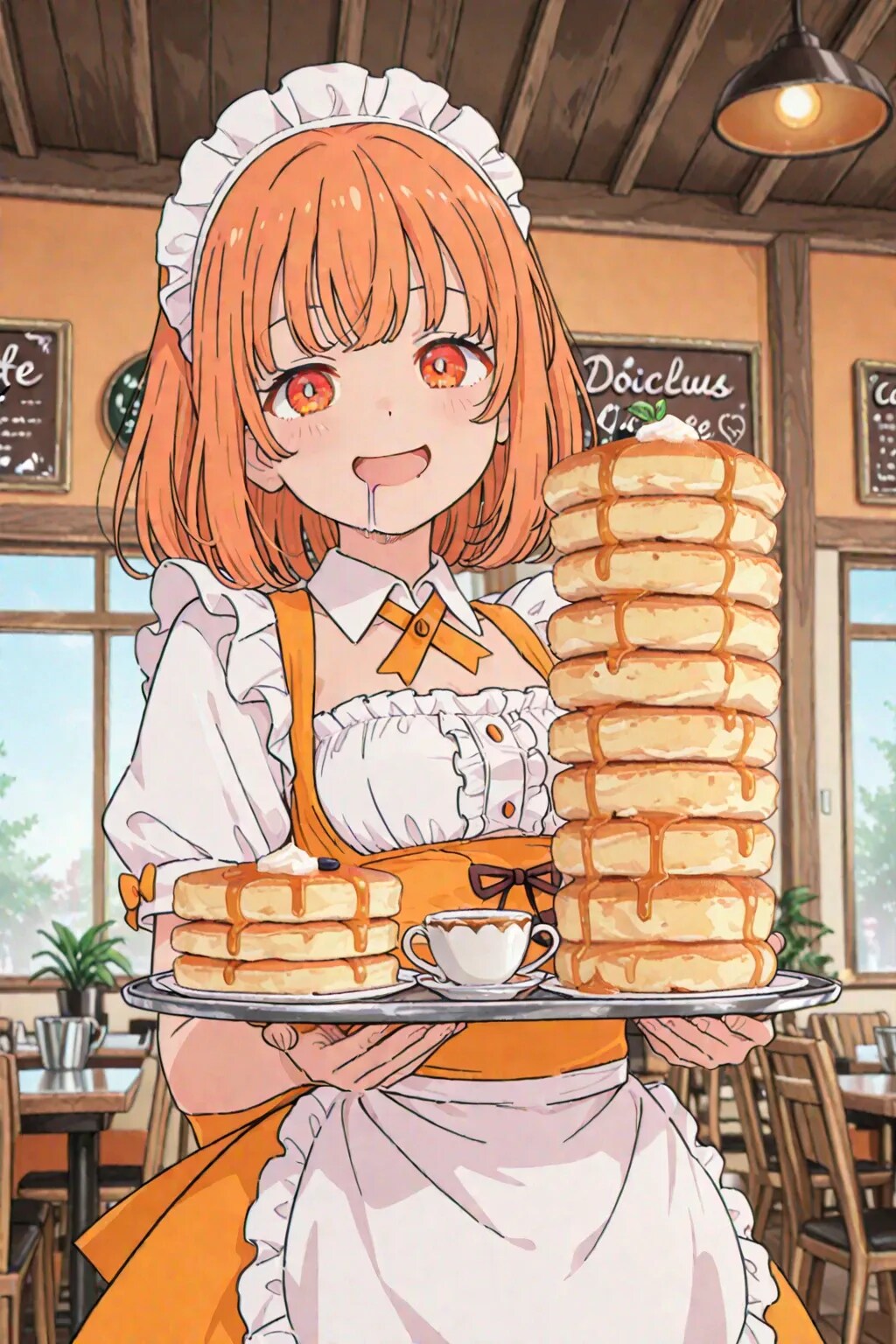 店員も魅了するパンケーキ喫茶店