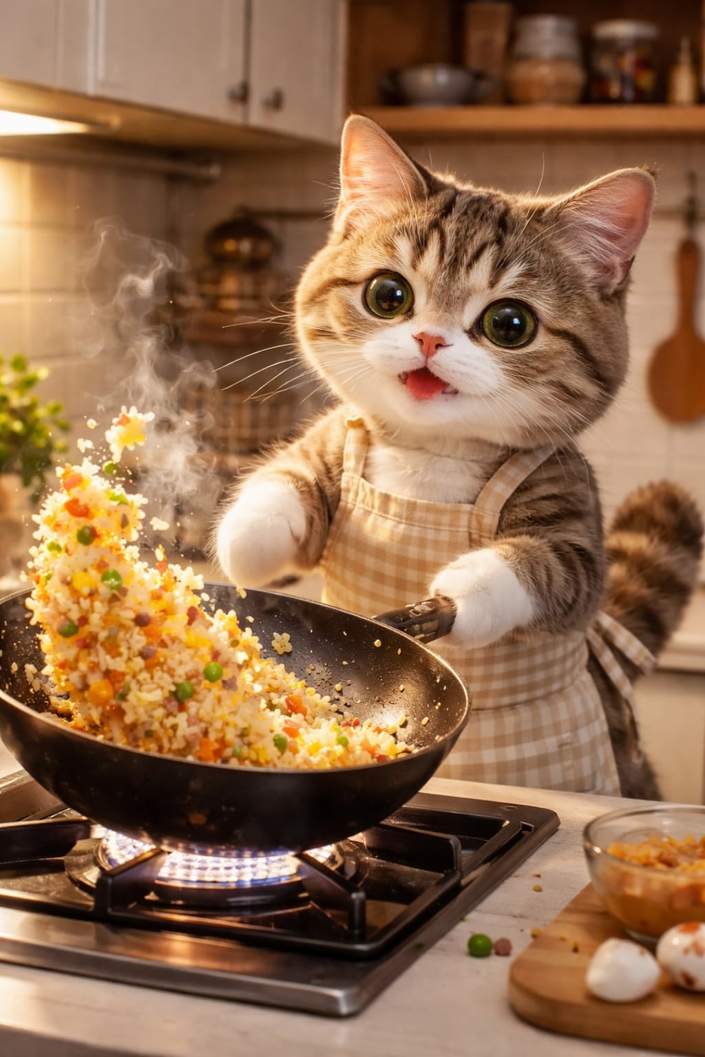 【猫ちゃ】お料理