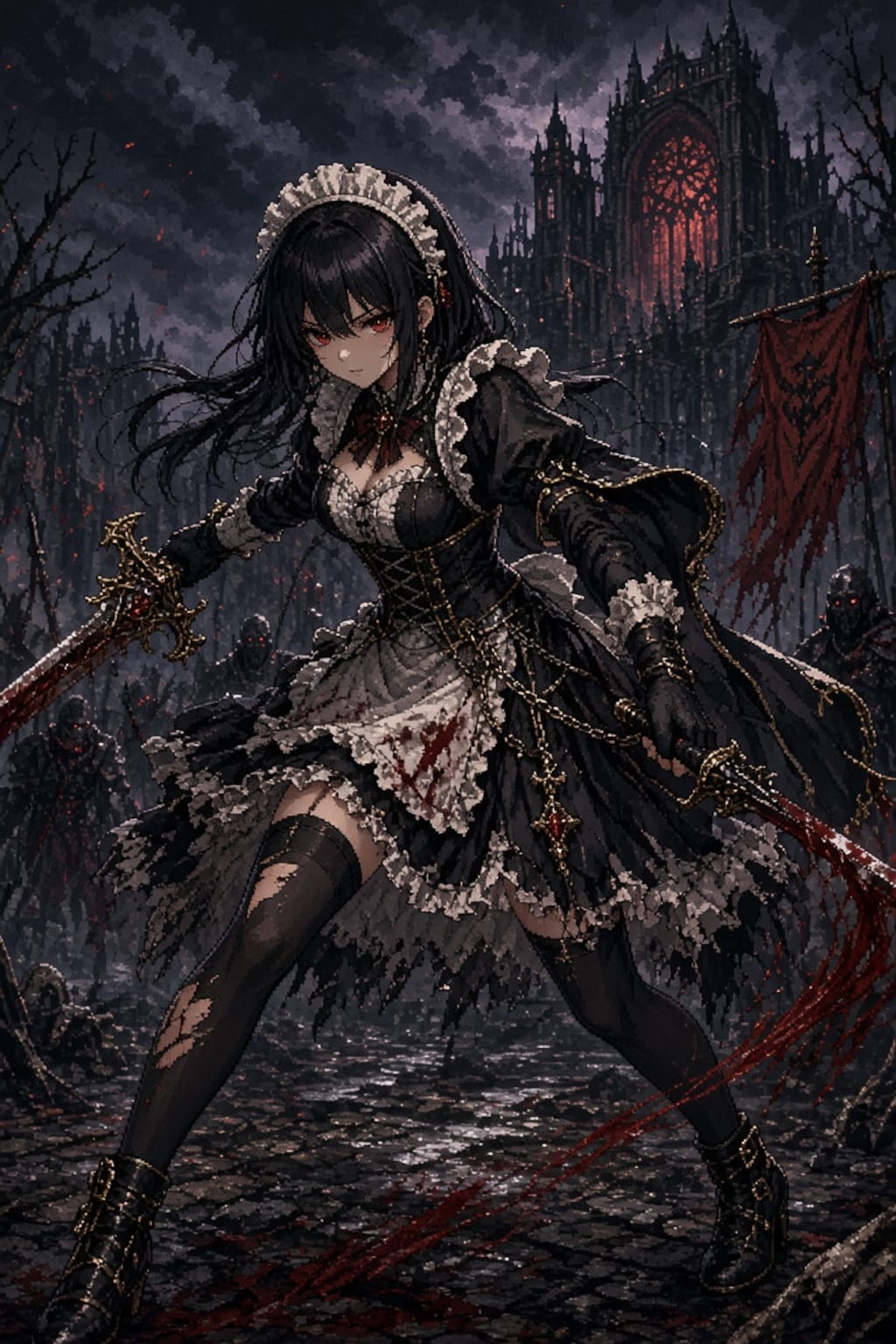 戦うメイド その3