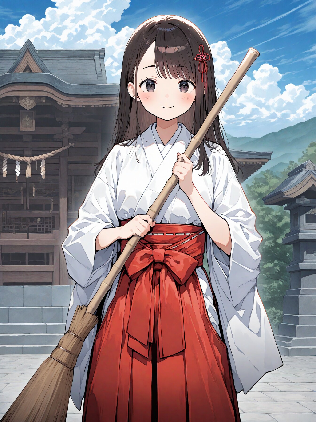 巫女の少女