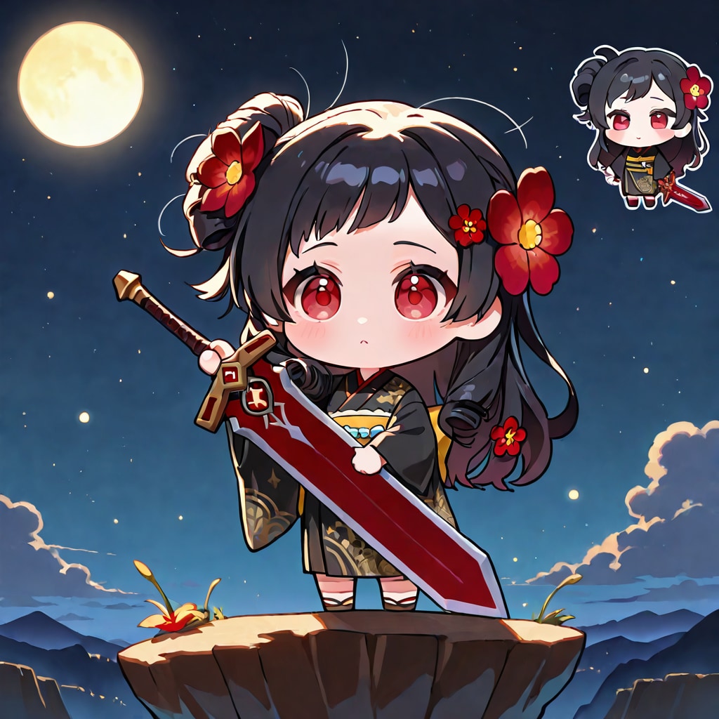 ミニトキヒメ(大剣装備) | の人気AIイラスト・グラビア