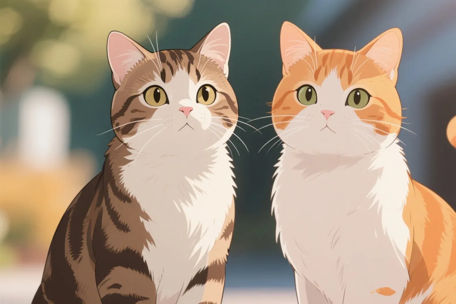 さくらちゃんとみことちゃん | の人気AIイラスト・グラビア