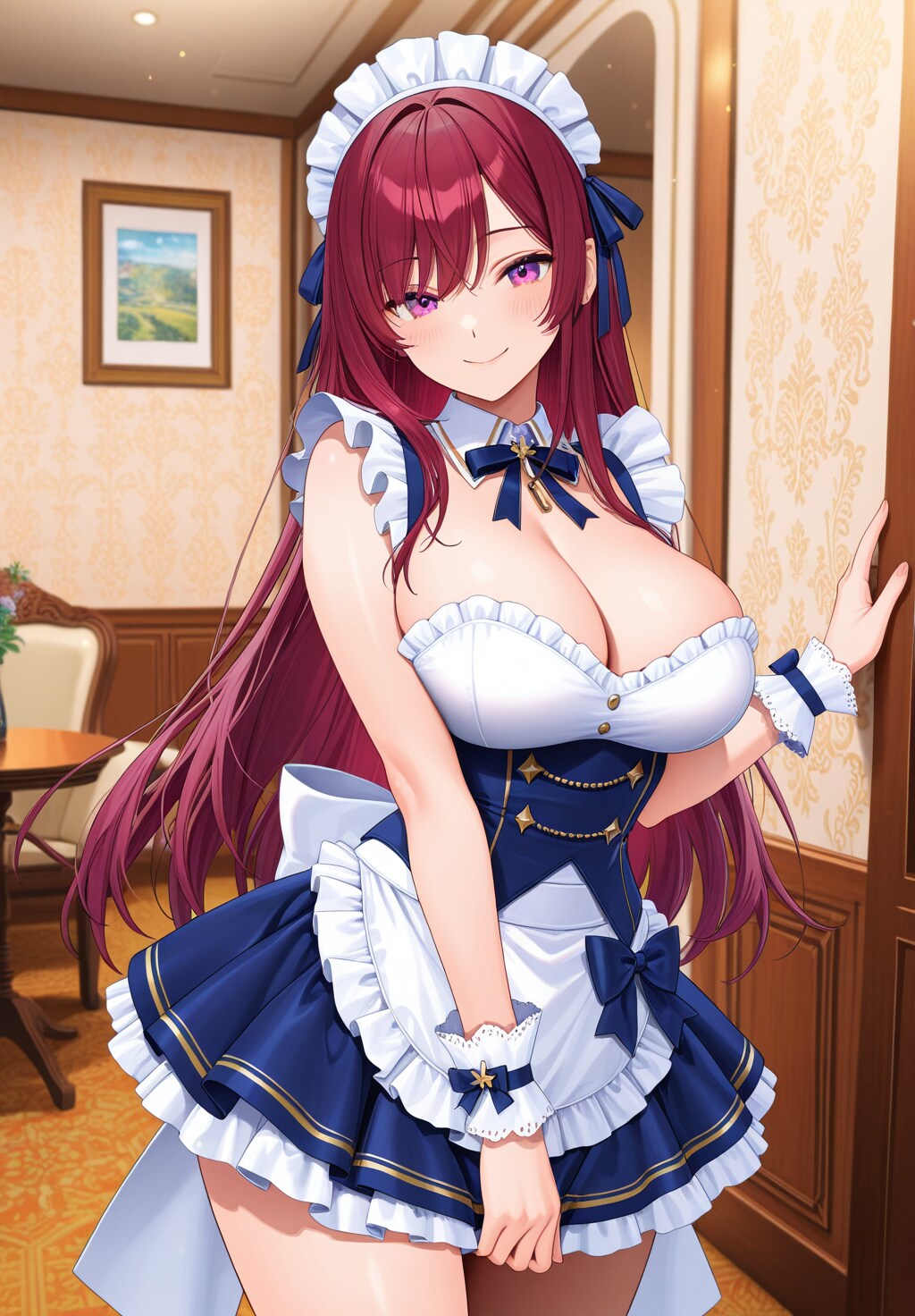 プロンプト検証　メイド×アイドル