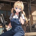 メカニックちゃん仕事中 7枚目