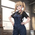 メカニックちゃん仕事中 5枚目