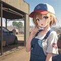 メカニックちゃん仕事中 11枚目