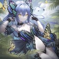 butterfly girl 2枚目
