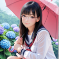 あじさい 3枚目