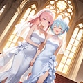 百合カップル試作_LILLY_ジューンブライド 3枚目