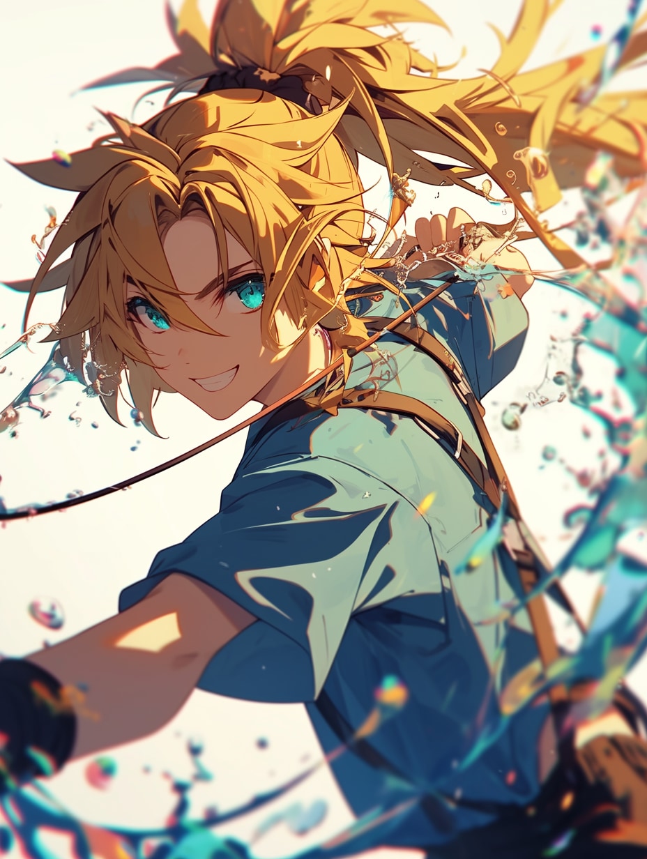 ポニテ男子
