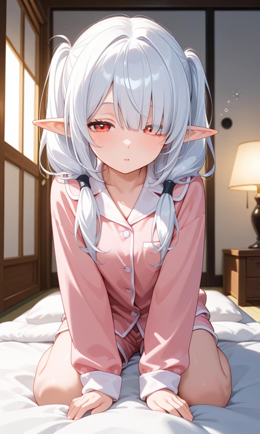 休みの日のシロネさん