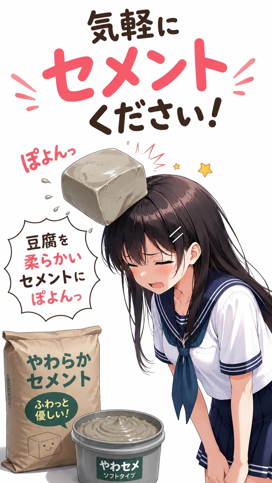 気軽にセメントください！ | の人気AIイラスト・グラビア
