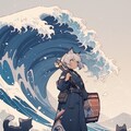 オマージュ葛飾北斎「Great Wave」 7枚目