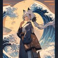 オマージュ葛飾北斎「Great Wave」 9枚目